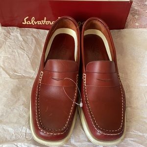 Salvatore Ferragamo shoes. Made in Italy.
